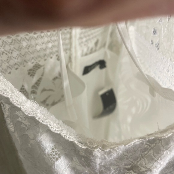 Lauren Ralph Lauren White Lace Eyelet Dress Lined size 6 NWT Coastal‎ Cowgirl - Picture 5 of 10